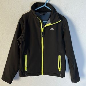Trespass black soft shell jacket 5/6